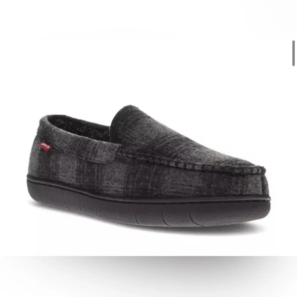 Levi's Men's Fields Buffalo Memory Foam Slippers